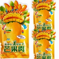 来伊份 芒太后金芒果肉 芒果干 108g*3袋
