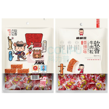棒棒娃 BBW 软香牛肉粒 香辣味 80g/袋 20袋/箱