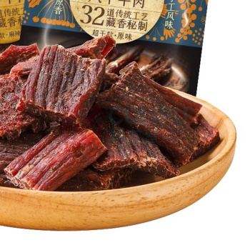 棒棒娃 BBW 高原亚可风干牛肉 五香味/麻辣味/原味 108g/袋 20袋/箱 (口味随机发货)