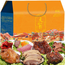 天福号 熟食礼盒天福豪情1600g叉烧肉酱猪蹄组合装北京特产 天福豪情 