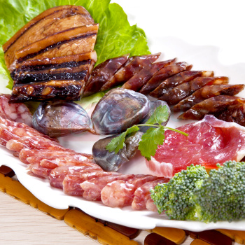 广州酒家 广式腊肠 五福临门 1250g 