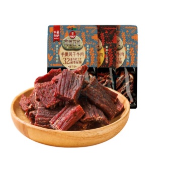 棒棒娃 肉脯 高原亚可手撕牛肉干 牛肉脯 368g 