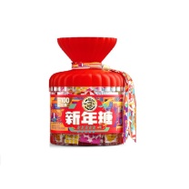 徐福记 新年糖桶 混合口味什锦糖 休闲糖果 结婚喜糖 年糖 420g