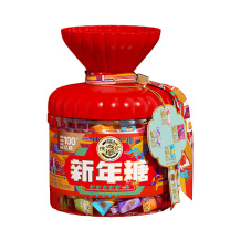 徐福记 新年糖 桶装混合口味 420g/桶