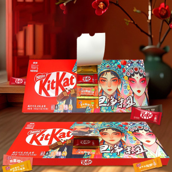 雀巢 Nestle 奇巧巧克力脸谱盲盒礼盒装 240g/盒