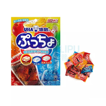 悠哈 UHA 普超什锦软糖 90g/袋