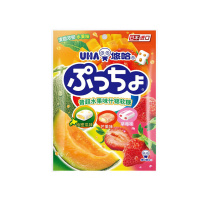 悠哈 UHA 普超水果什锦软糖 90g/袋 24袋/箱 18颗/袋