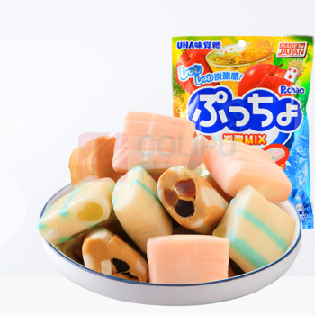 悠哈 UHA 普超什锦软糖 碳酸味 90g/袋
