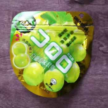 悠哈 UHA 爆浆果汁 酷露露软糖 白葡萄 52g/袋 72袋/箱