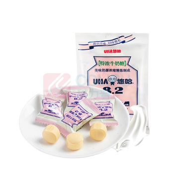 悠哈 UHA 特浓牛奶糖 120g/袋 24袋/箱