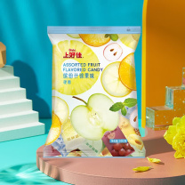 上好佳 硬糖 缤纷什锦果味 500g/袋 12袋/箱