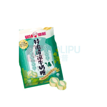 悠哈 UHA 特浓清凉牛奶糖 120g/袋 24袋/箱 (新老包装随机发货)