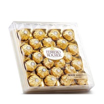 费列罗 榛果威化糖果巧克力 300g/盒 24粒/盒 4盒/箱