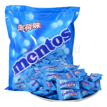曼妥思 薄荷味充气糖 2.5kg/袋 2袋/箱