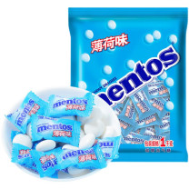 曼妥思 薄荷糖清凉劲嚼充气糖 1kg*2包 
