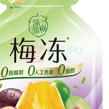 溜溜梅 蒟蒻梅冻 天然青梅+百香果果冻 120g/袋 24袋/箱