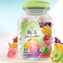 溜溜梅 果冻天然梅冻 6味果浆果汁 1.78kg/桶 6桶/箱