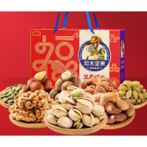如水 坚果福礼贵族礼盒 1240g/8袋装 