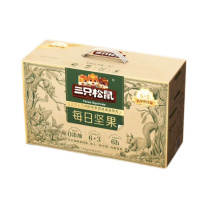 三只松鼠 Three Squirrels 每日坚果 绿盒 750g/盒 内含30小袋 