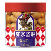 如水 鱼皮花生 138g/罐