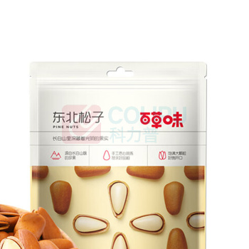 百草味 东北松子 原味 100g/袋