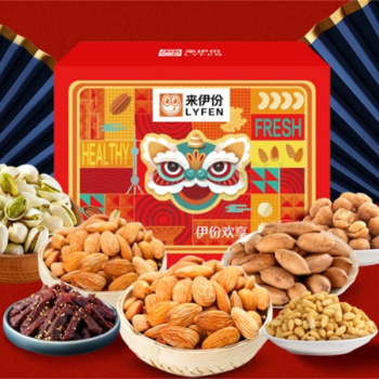 来伊份 坚果套装 伊份欢享 1152g