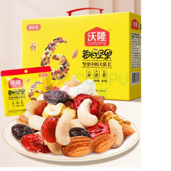 沃隆 WoLong 每日坚果30包干果炒货 780g