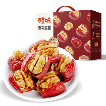 百草味 每日抱抱果 枣夹核桃 758g 新老包装随机发货