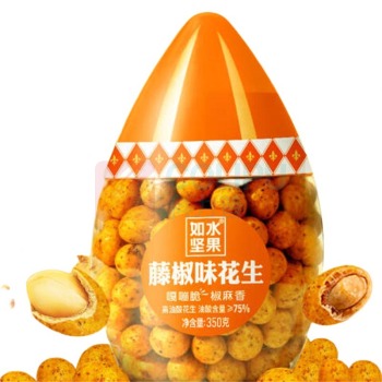 如水 藤椒花生 350克