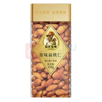 如水 原味扁桃仁 320g