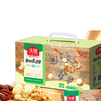 沃隆 WoLong 坚果 纯坚果24日装 600g/24袋