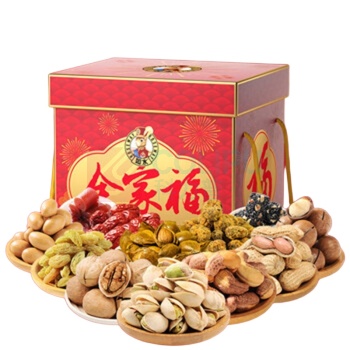 如水 全家福坚果礼盒 2020g