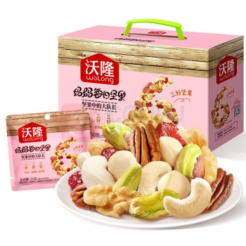 沃隆 WoLong 坚果 妈妈每日坚果 750g/30小袋