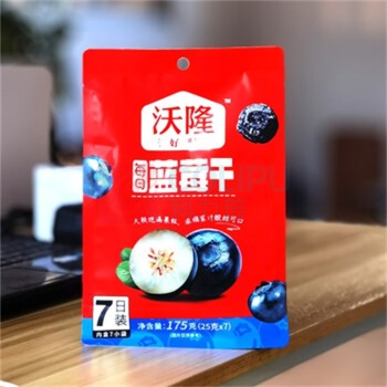 沃隆 WoLong 果干 每日蓝莓干 175g