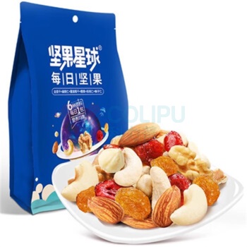 沃隆 WoLong 坚果星球 每日坚果 100g*2袋