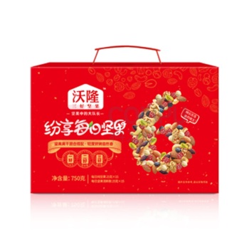 沃隆 WoLong 坚果 炒货坚果礼盒 750g