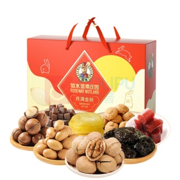 如水 坚果礼盒 月满金秋 830g/盒