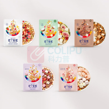 五谷磨房 椰香莓莓水果燕麦片 380g  吃个彩虹水果麦片风味酸奶坚果麦片即食零食代餐