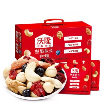 沃隆 WoLong 每日坚果 500G 