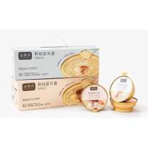 金燕耳 高山生态银耳鲜炖银耳羹 雪梨百合 168g*6碗/盒