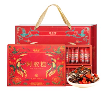 固本堂 红枣枸杞阿胶糕礼盒 200g*2