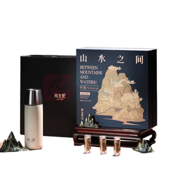 斛生记 铁皮石斛枫斗山水之间听泉礼盒 2.5g*9瓶