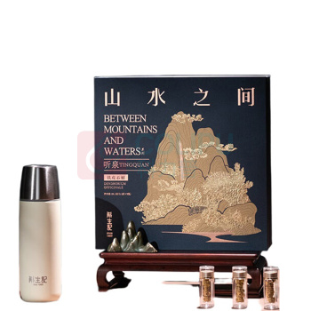 斛生记 铁皮石斛枫斗山水之间听泉礼盒 2.5g*9瓶