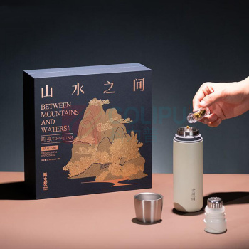 斛生记 铁皮石斛枫斗山水之间听泉礼盒 2.5g*9瓶