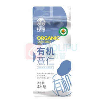 绿帝 GREEN KING 五谷杂粮 有机薏仁 320g*1袋