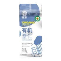 绿帝 GREEN KING 五谷杂粮 有机薏仁 320g*1袋