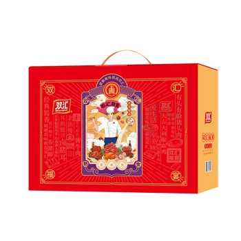 双汇 Shuanghui 熟食福宴 1520g (备注:香熏烤鸡500g;香卤鸡琵琶腿220g;香卤猪头肉200g;红烧狮子头300g;旺厨熏烤肉肠300g)