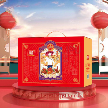 双汇 Shuanghui 熟食福宴 1520g (备注:香熏烤鸡500g;香卤鸡琵琶腿220g;香卤猪头肉200g;红烧狮子头300g;旺厨熏烤肉肠300g)