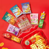 徐福记 福气龙零食大礼包 583g 