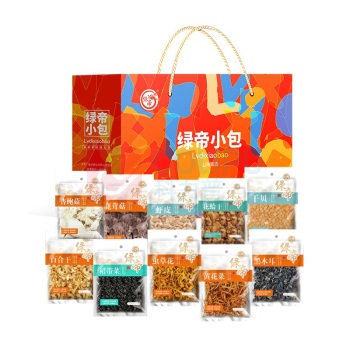 绿帝 小包山海甄选礼盒 523g 310mm*110mm*440mm